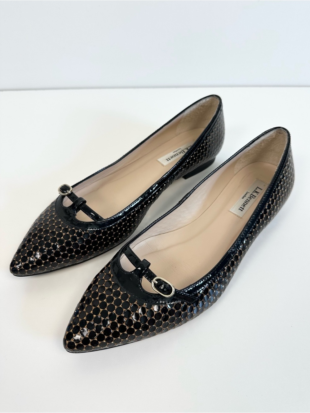 LK Bennett Holly Pointed Toe Flats